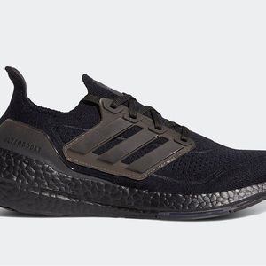 Adidas Ultraboost 21 Core Black Mens Size 8 NEW